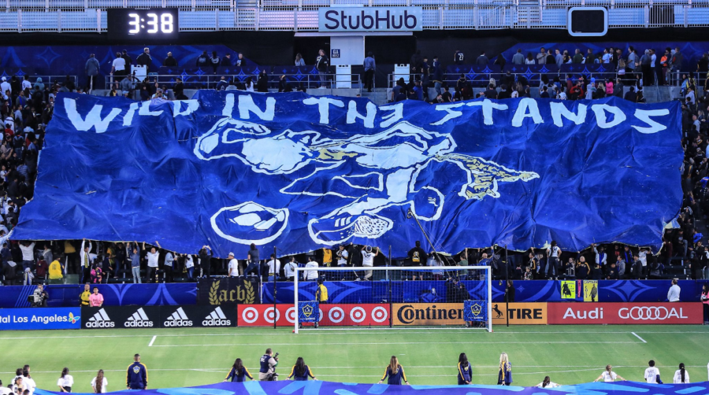 LA Galaxy tifo