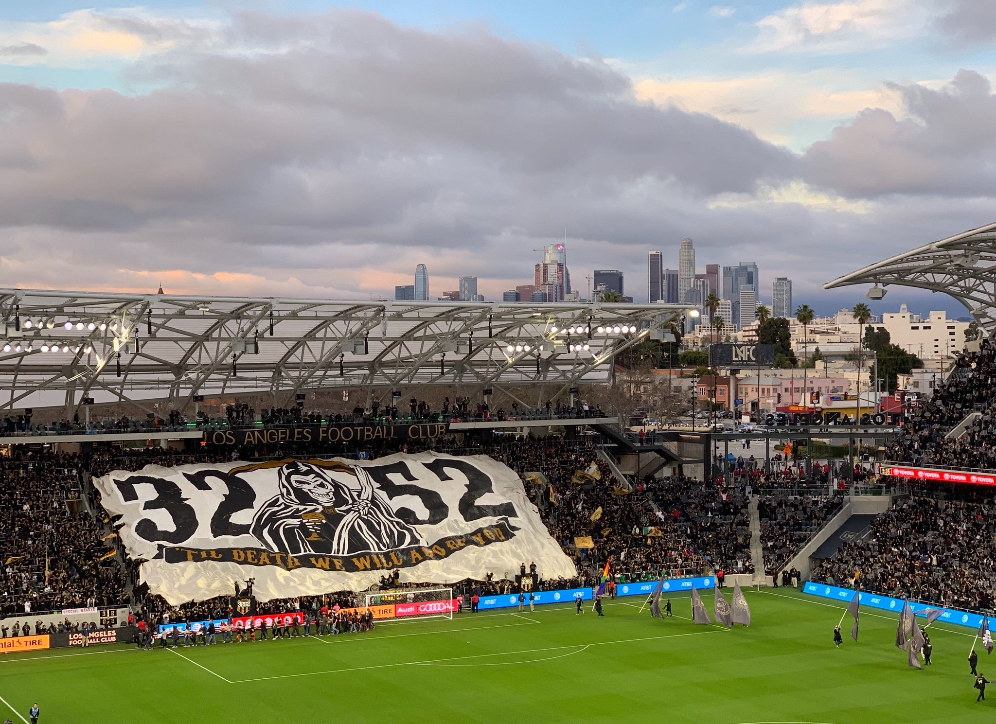 LAFC tifo