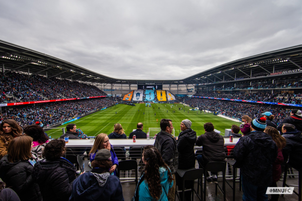 Allianz Field tifo